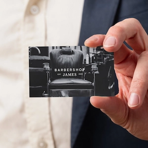 stempelkaart voor barbershop