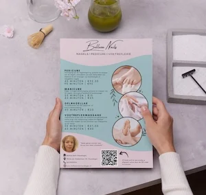 Dienstenflyer | Belleza Nails