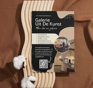 Promotieflyer | Galerie uit de Kunst